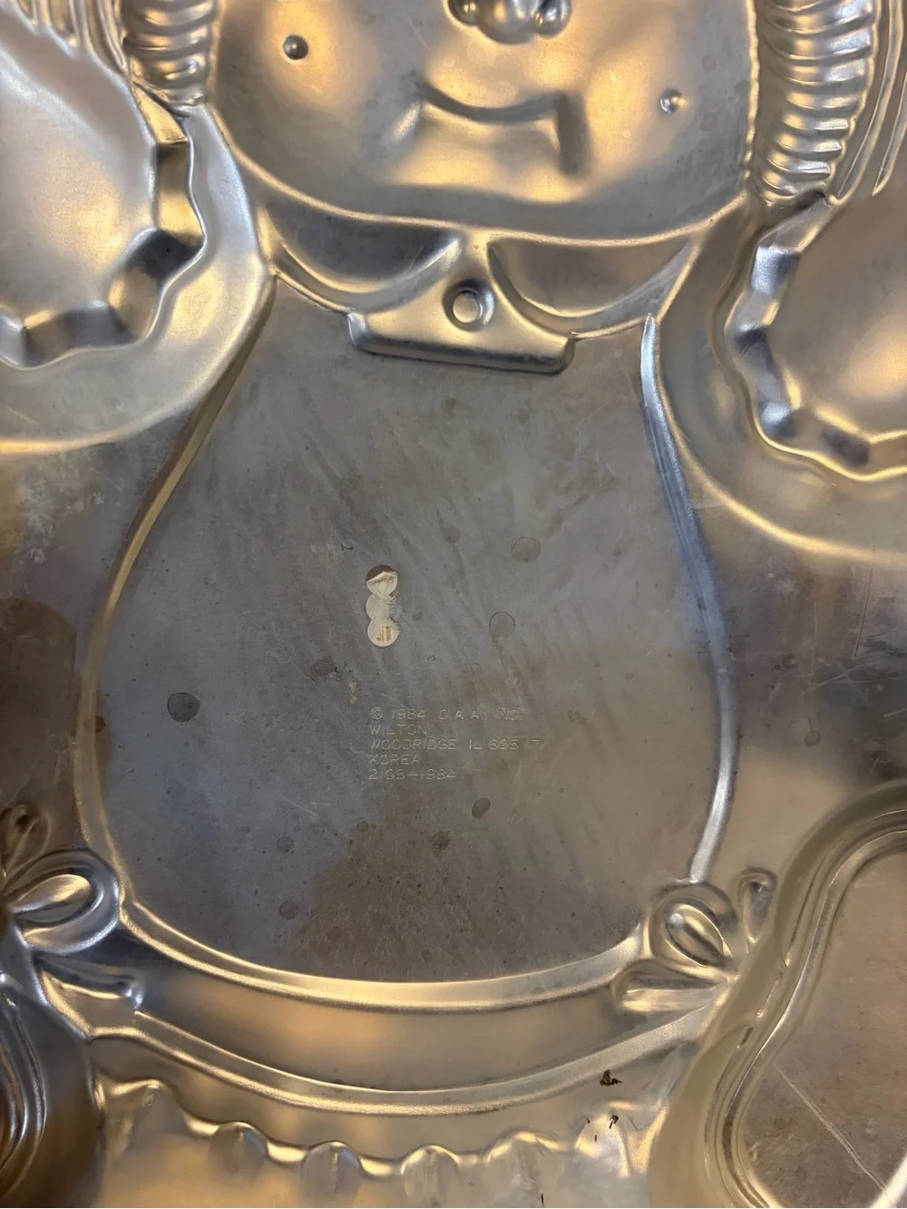 Vintage 1984 Wilton Cabbage Patch Kids Cake Pan Baking Mold